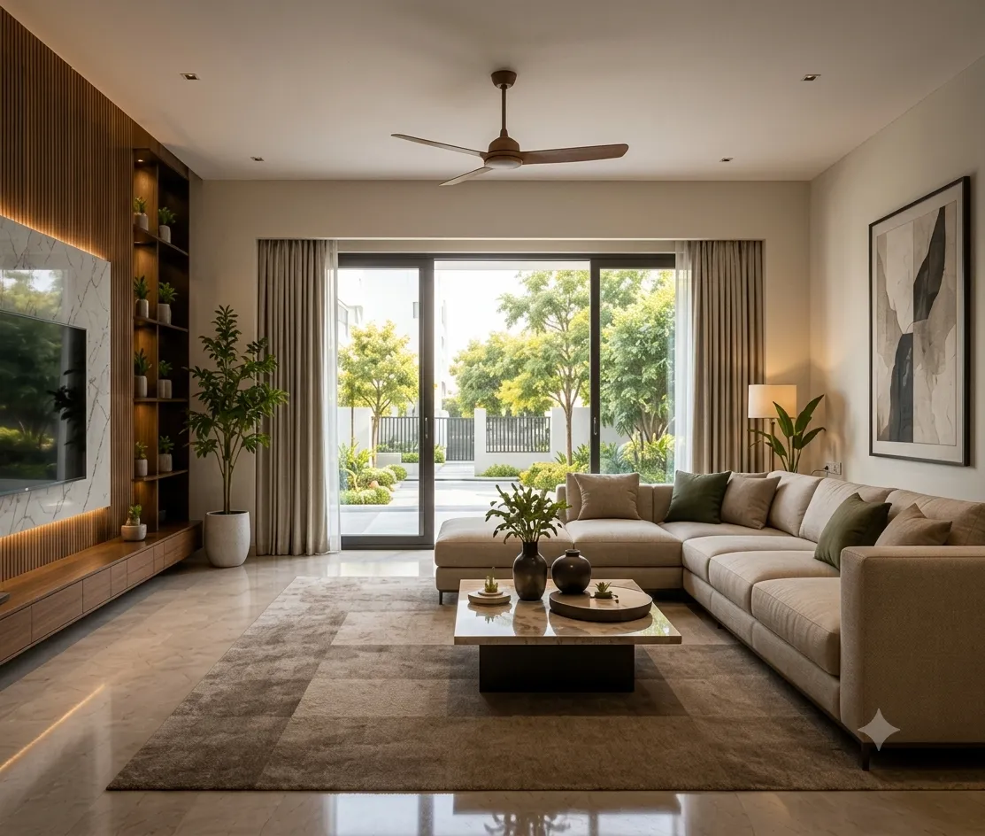 Compact apartment, Mumbai — Home design, Mumbai