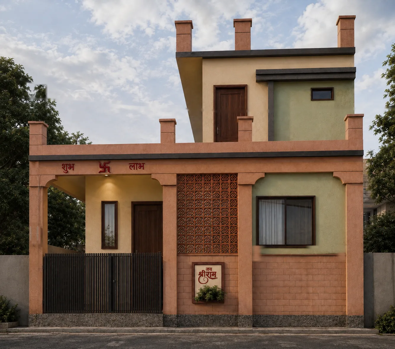 Bungalow elevation, Jodhpur — Exterior & elevation, Jodhpur