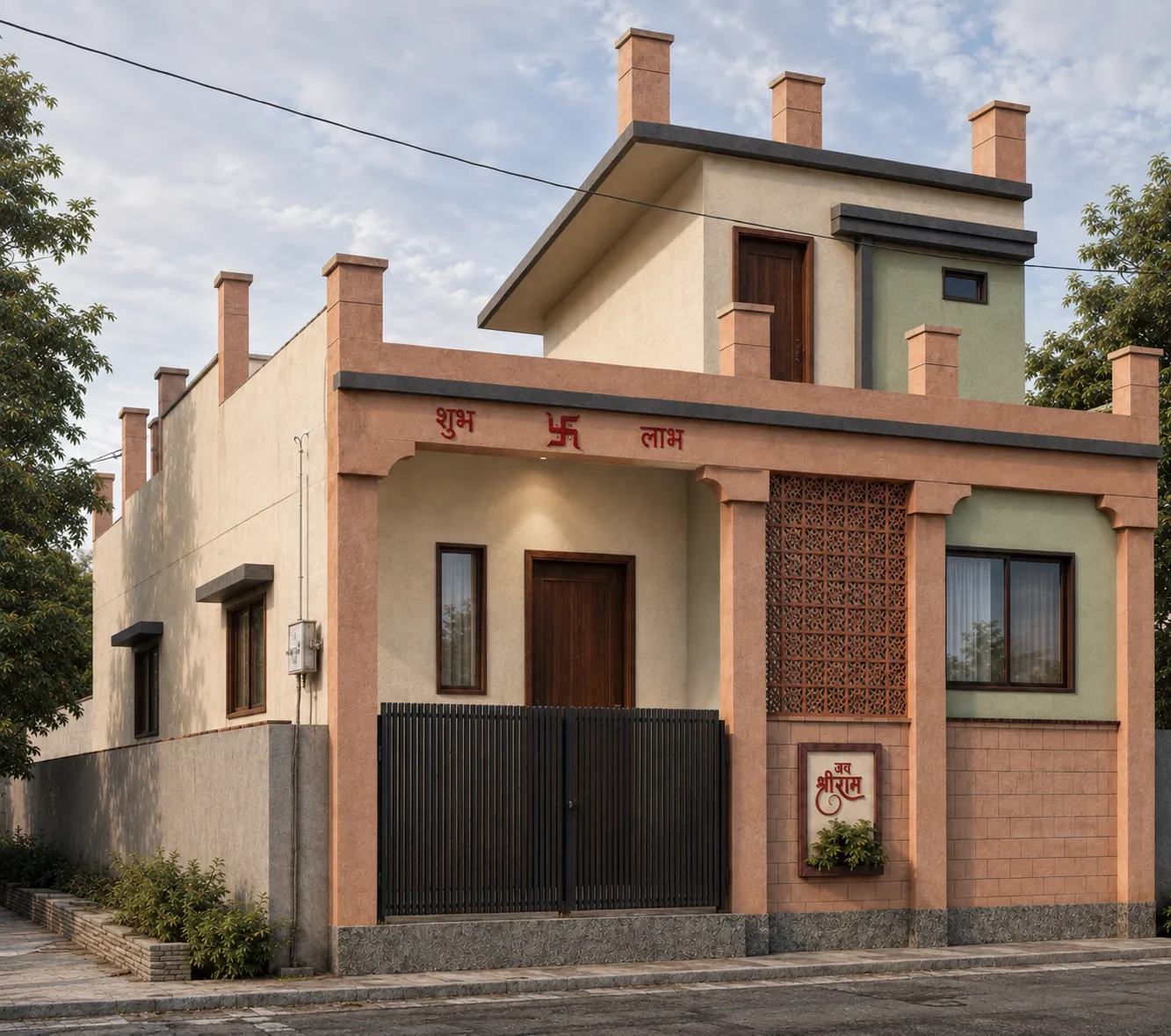 Bungalow elevation, Jodhpur — Exterior & elevation, Jodhpur