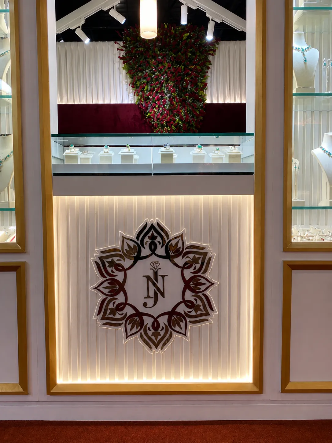 Nihar Jewels booth, JECC Jaipur — Retail, JECC, Jaipur
